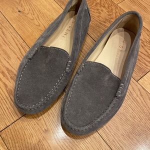 Grey suede M. Gemi drivers